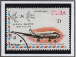 Stamps Cuba -  50 Aniv. d' servicio d' Correos