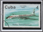 Stamps Cuba -  Lineas Cubanas Transatlánticas: Praga