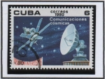 Sellos de America - Cuba -  Inter cosmos: Satélite comunicaciones