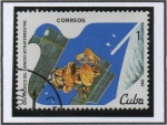 Sellos de America - Cuba -  Congreso d' uso d' Espacio: Marte