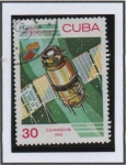 Stamps Cuba -  Dia d' Cosmonauta:  Meteorólogo