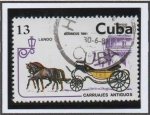 Stamps Cuba -  Carruajes Antiguos: Landau