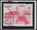 Stamps Cuba -  Exportaciones: Mariscos