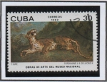 Sellos de America - Cuba -  Obras d' Arte d' museo Nacional: Tigre d' Ferdinand V.E.