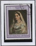 Stamps Cuba -  Obras d' Raphael: Gril With