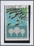 Stamps Cuba -  Protecion medio Anviente