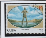 Stamps Cuba -  Siete Maravillas d' Mundo: Jardines Coloso d' Rodas