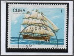 Stamps Cuba -  Buques d' Gerra: El Fenix