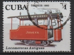 Stamps Cuba -  Locomotoras Antiguas: Josefa