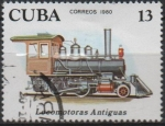 Sellos de America - Cuba -  Locomotoras Antiguas: 2-4-0