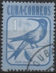 Stamps Cuba -  Fauna: Colibri