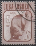 Stamps Cuba -  Fauna: Jutia