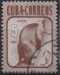 Sellos de America - Cuba -  Fauna: Jutia