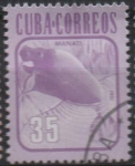 Stamps Cuba -  Fauna: Manati