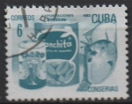 Stamps Cuba -  Exportaciones: Conservas