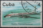 Stamps Cuba -  Lineas Cubanas Transatlánticas: Praga