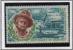 Stamps Benin -  Walt Whitman