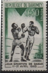 Stamps Benin -  Boxeo