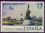 Sellos de Europa - Espaa -  ESPAÑA 1977 2442 Sello Nuevo Serie Hispanidad. Guatemala Plaza y Monumento a Colon