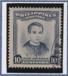 Stamps Philippines -  Jose Burgos