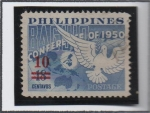 Stamps Philippines -  Conferencia d' 1950