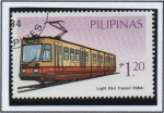 Sellos de Asia - Filipinas -  Trenes: Tren Ligero 1984