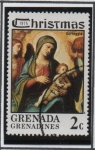 Sellos de America - Granada -  Señora y Niño