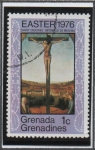 Sellos de America - Granada -  Cristo, crucificado