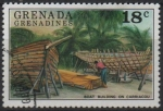 Stamps Grenada -  Construcción d' Barcos