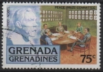 Stamps Grenada -  Alfredo Nobel, Comite d' premio d' l' Paz