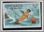 Stamps Grenada -  Esquí Acuático