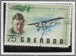 Stamps Grenada -   Lindbergh  y el lago