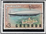 Stamps Grenada -  Zepelin en l' casa Blanca