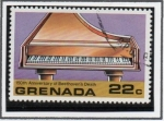 Sellos de America - Granada -  Piano