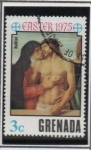 Stamps Grenada -  Descendimiento d' l' Cruz