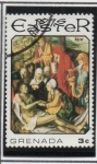 Stamps Grenada -  Entierro d`Cristo