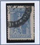 Stamps Greece -  Lirio que Sostiene Caduceos