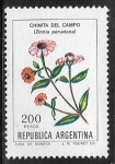 Stamps Argentina -  Flores - Chinita del Campo