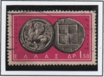 Stamps Greece -  Monedas: Griffin y Cuadrado