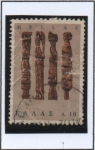 Stamps Greece -  Arte Popular: Agujas d' Hacer Punto