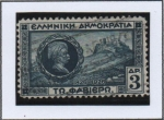 Stamps Greece -  Gen. Carlós N. Fabvier y Acrópolis