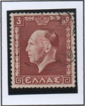 Stamps Greece -  Rey George II