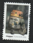 Stamps United States -  Star Wars, Chopper