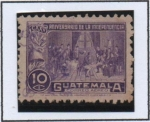 Stamps Guatemala -  Declaración d' Independencia