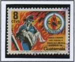 Stamps Guatemala -  Cuerpo d' bomberos Voluntarios