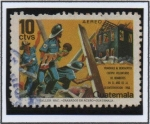 Stamps Guatemala -  Cuerpo d' bomberos Voluntarios