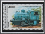 Sellos de Africa - Guinea -  Locomotoras: Huntley & Palmers (1932)