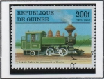 Stamps Guinea -  Locomotoras: 	Baldwin Works 0-4-0