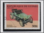 Sellos de Africa - Guinea -  Coches Antiguos: 	Stanley, Runabout (1910)