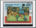 Stamps Guinea -  Champions Francia'98